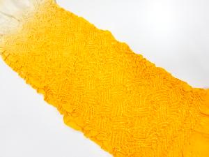 正絹　絞り　帯揚げ